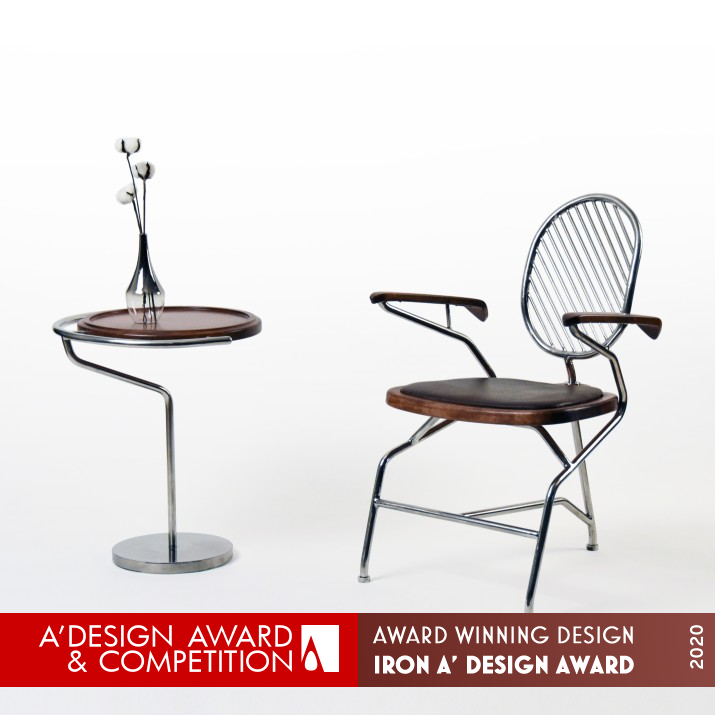 Elegance Comfortable To Use by Wei Jingye and Jiang Tianran Iron Furniture Design Award Winner 2020 