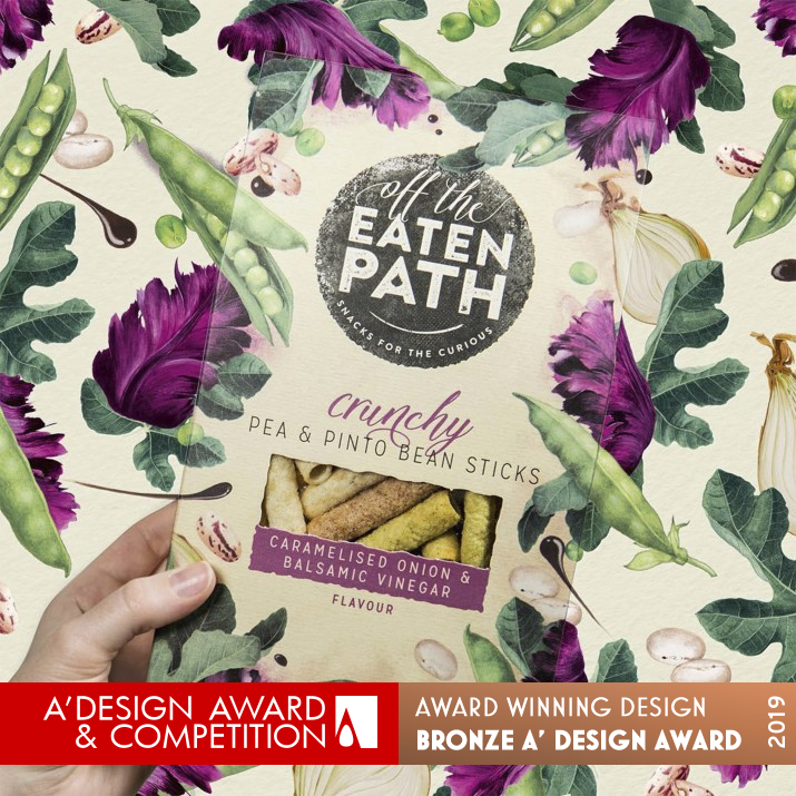 Off the Eaten Path (UK) Savory Snack by PepsiCo Design & Innovation Bronze Packaging Design Award Winner 2019 