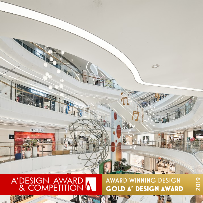 Xintian 360 Plaza - Morgan Mall Shopping Mall by MAS inc. Golden Interior Space and Exhibition Design Award Winner 2019 