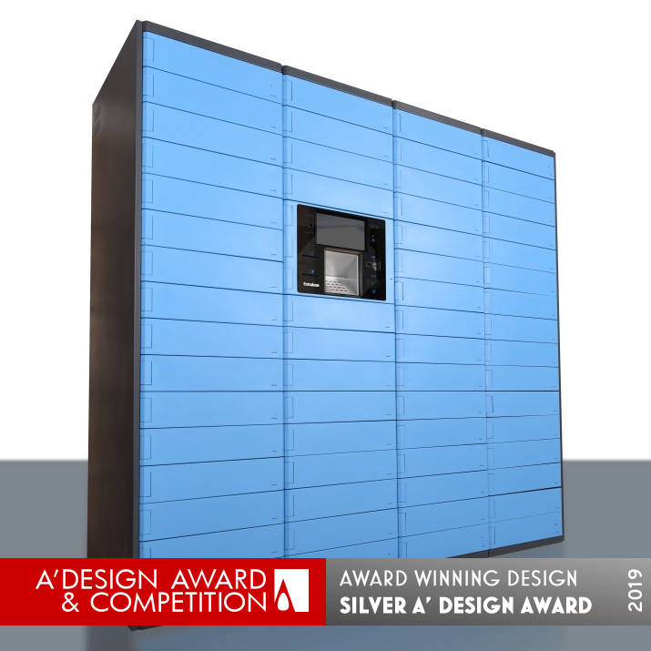 Extrabox Dynamic Parcel Locker by MirKazem KhalifehZadeh Silver Product Engineering and Technical Design Award Winner 2019 