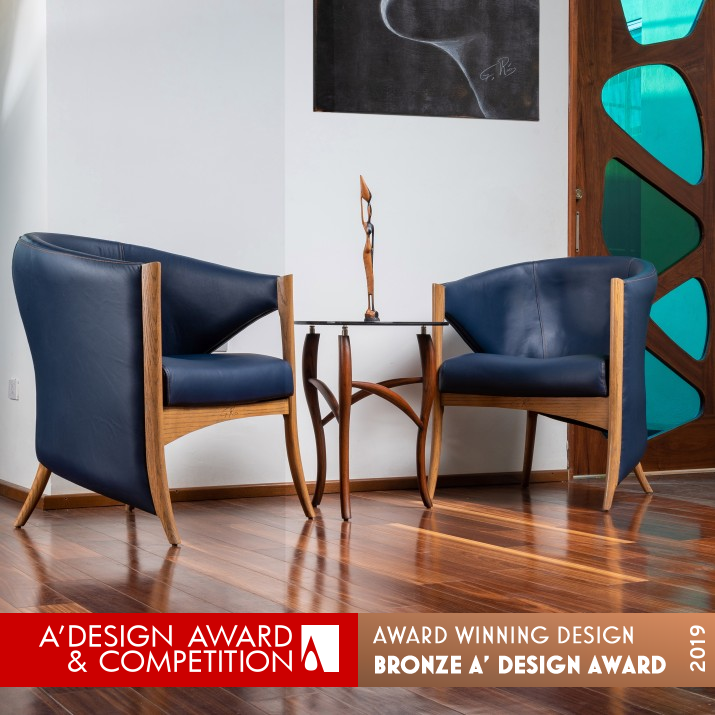 Picasso Armchair by Gerardo Rios Altamirano Bronze Furniture Design Award Winner 2019 