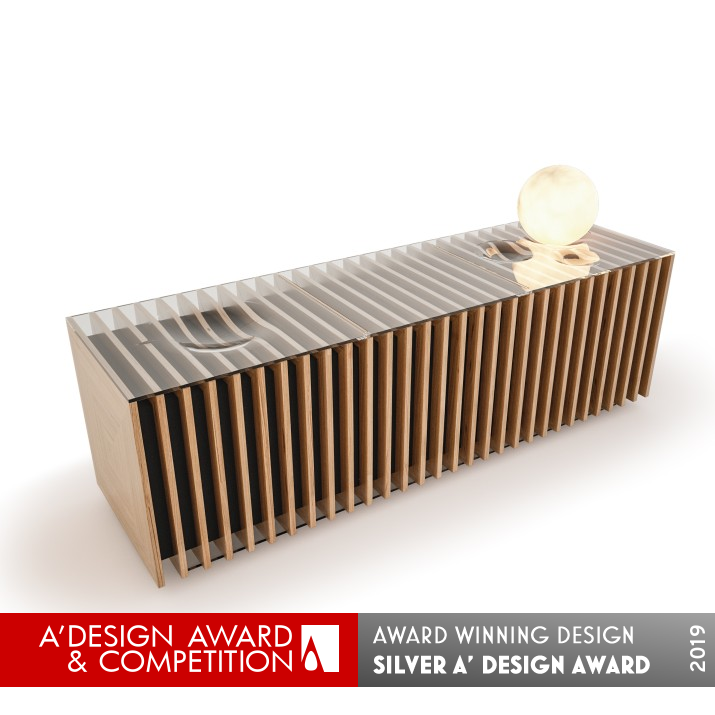 Arca Sideboard by Giuliano Ricciardi Silver Furniture Design Award Winner 2019 