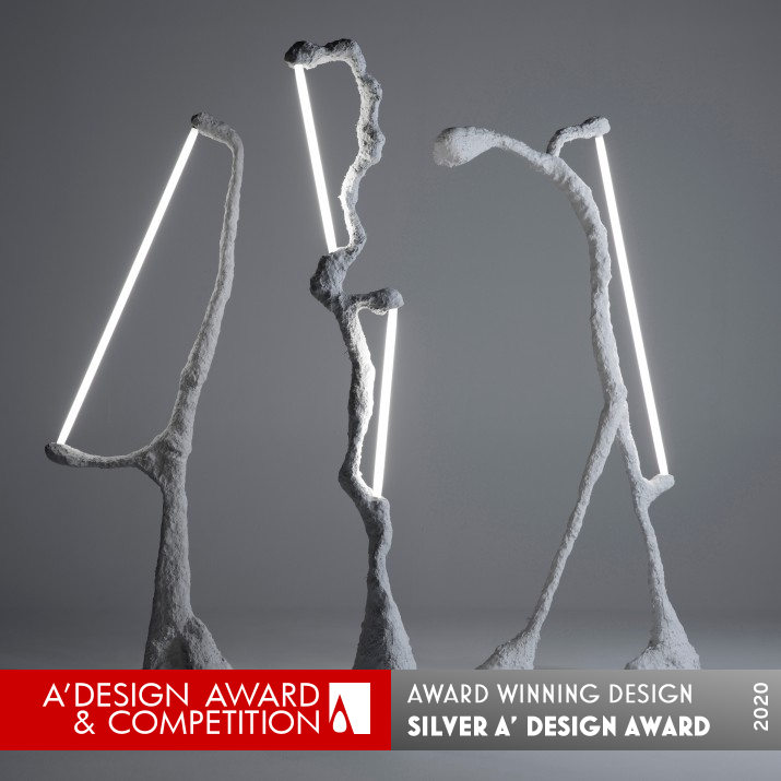 Aggregate Collection Lamp by CoCo Ree Silver Lighting Products and Fixtures Design Award Winner 2020 