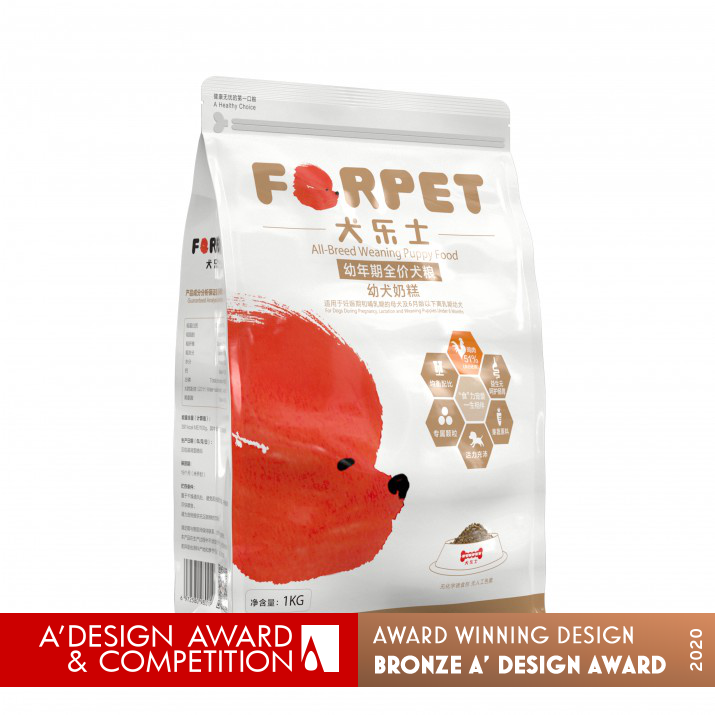 Forpet Dog Food Packaging by Jian Sun Bronze Packaging Design Award Winner 2020 