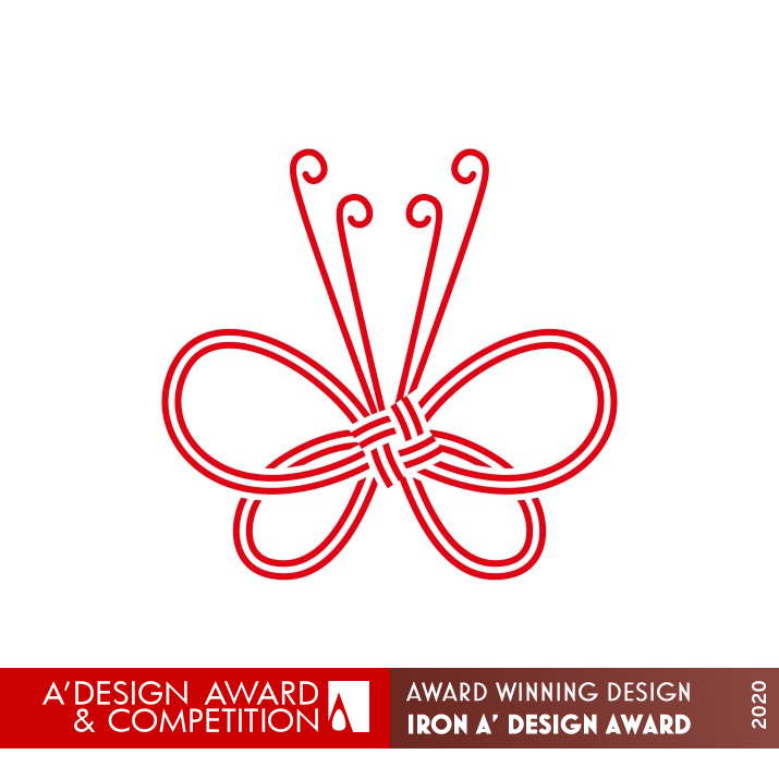 Decorative Japanese Cord Icons Celebration Symbols by Mizuho Suzuki Iron Graphics, Illustration and Visual Communication Design Award Winner 2020 