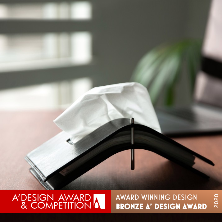 TPH Tissue Paper Holder by OTAKA NORIKO Bronze Furniture Design Award Winner 2020 