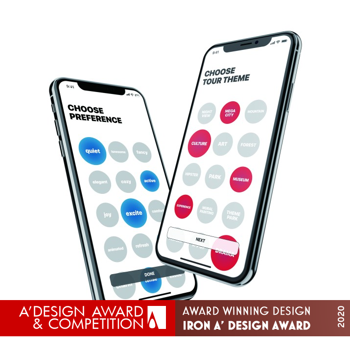 Seoulist Mobile Application by Sunghee Lee Iron Mobile Technologies, Applications and Software Design Award Winner 2020 