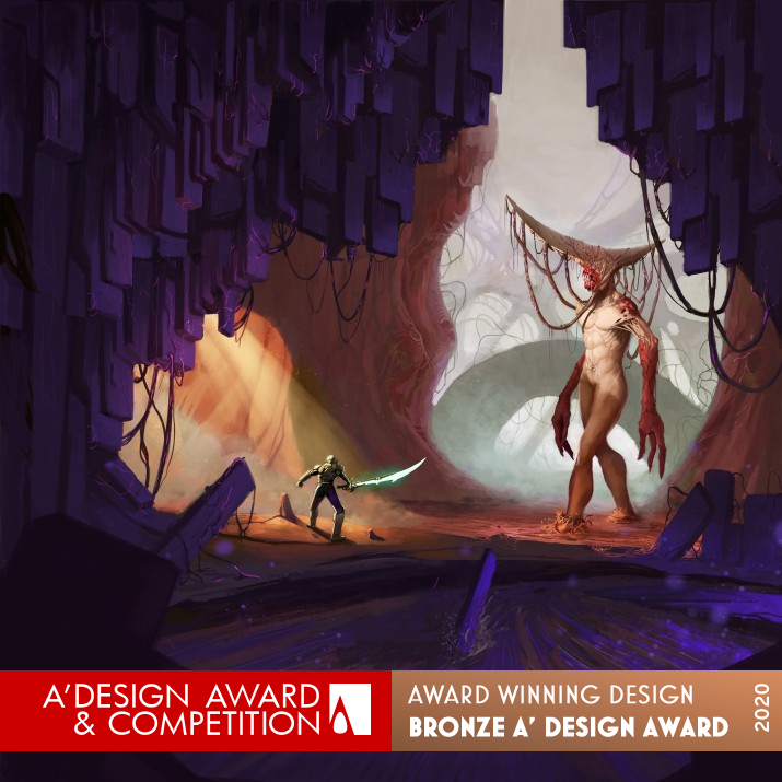 Orfeo and Euridice Videogames  by Paolo Iarossi Bronze Graphics, Illustration and Visual Communication Design Award Winner 2020 