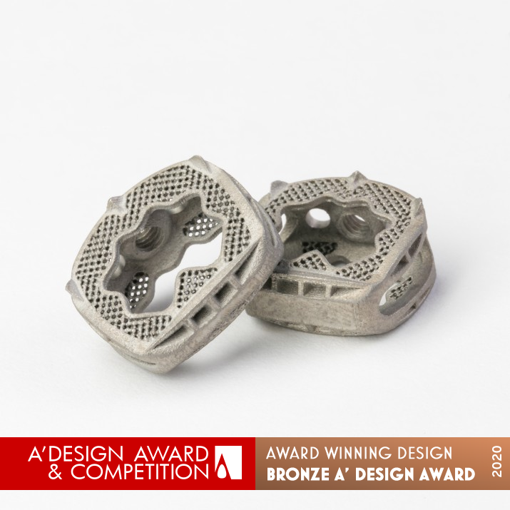 SureMAX Cervical Implant by Additive Implants Inc. Bronze Medical Devices and Medical Equipment Design Award Winner 2020 