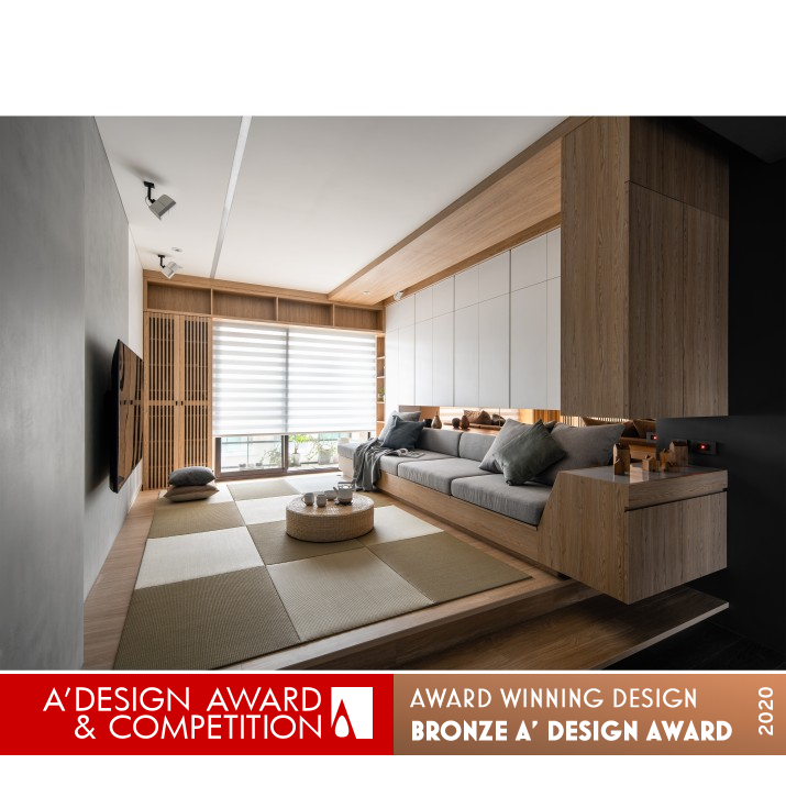 Home Scenery Residential Interior Design by Chong Ping Chiu Bronze Interior Space and Exhibition Design Award Winner 2020 