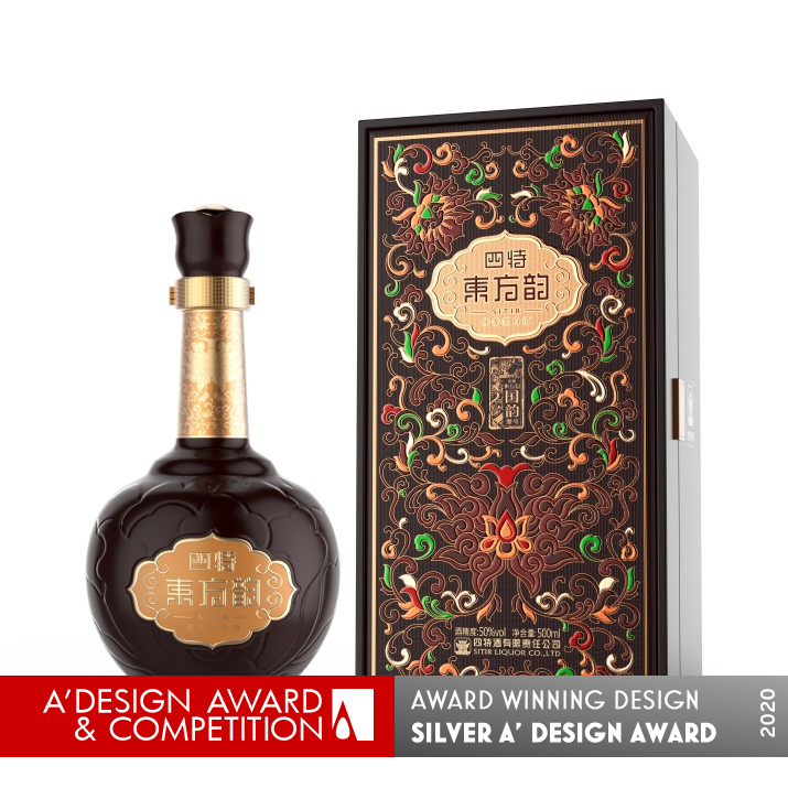 Si Te Baijiu Beverage by Wen Liu and Yong Deng Silver Packaging Design Award Winner 2020 