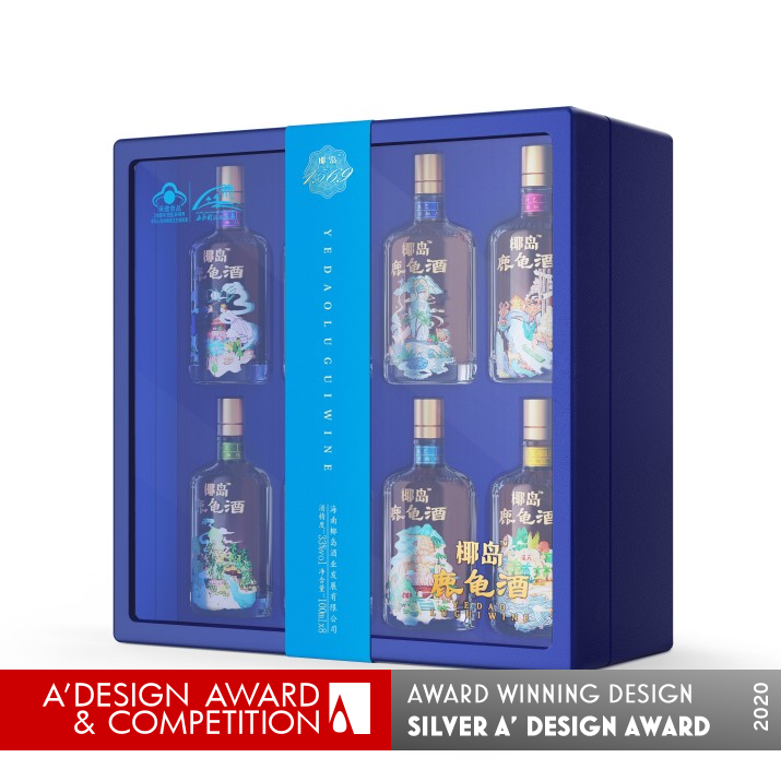 Yedao Lugui Baijiu Beverage by Wen Liu and Xianwen Wu Silver Packaging Design Award Winner 2020 