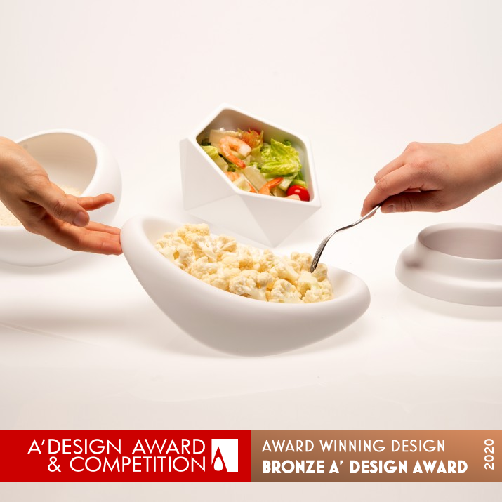 GravitATE Tableware by Yueyue Zhang Bronze Bakeware, Tableware, Drinkware and Cookware Design Award Winner 2020 