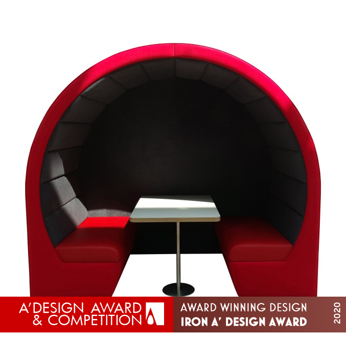 Pods Meeting Space by Sean Bradley Iron Furniture Design Award Winner 2020 