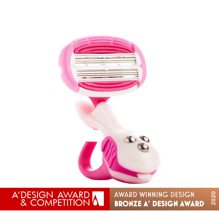 Aveline Razor Female Body Shaver by Todd Greene Bronze Beauty, Personal Care and Cosmetic Products Design Award Winner 2020 