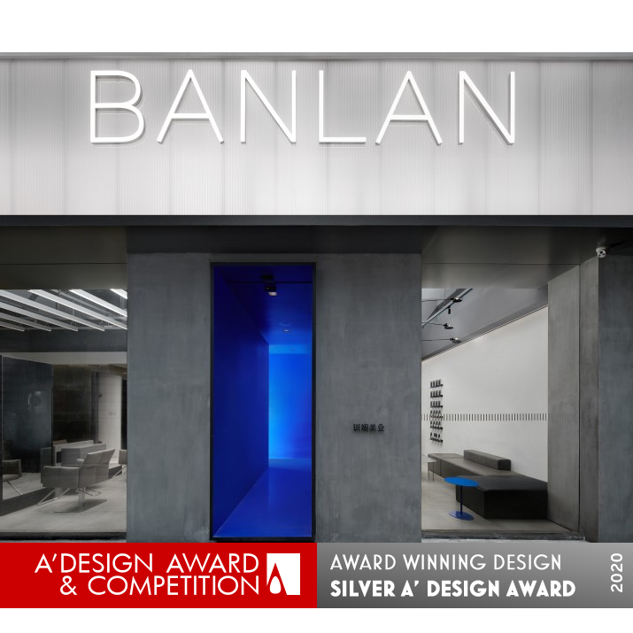 Banlan Hairdressing Salon by Wenhui Ruan Silver Interior Space and Exhibition Design Award Winner 2020 