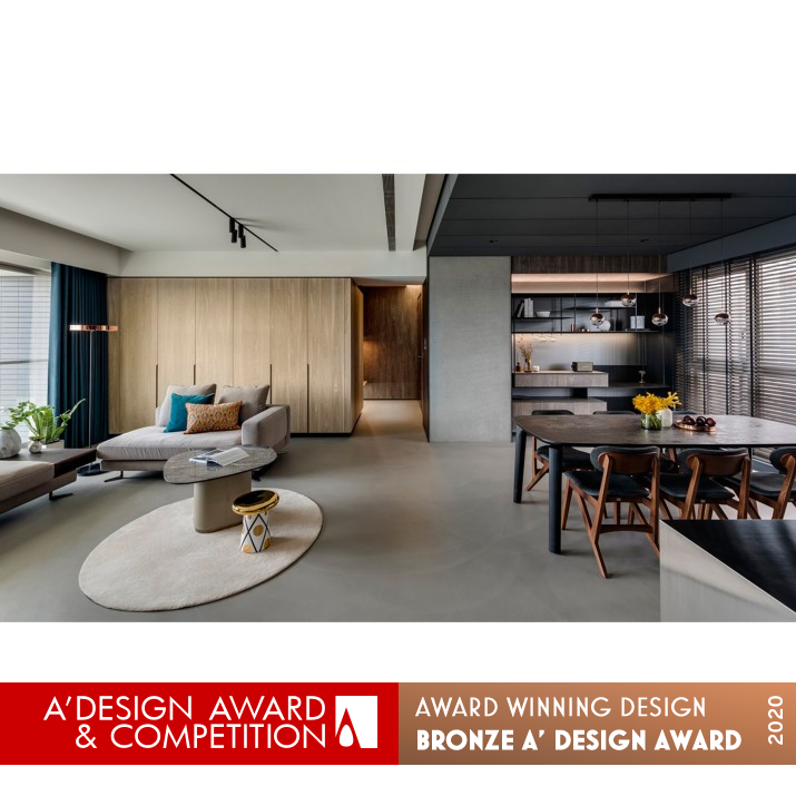 Residence of Chen Residential  by Tsai Chun Wei Bronze Interior Space and Exhibition Design Award Winner 2020 