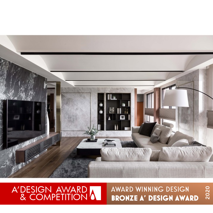 Splash Ink Residential  by Tien Wan Li Bronze Interior Space and Exhibition Design Award Winner 2020 