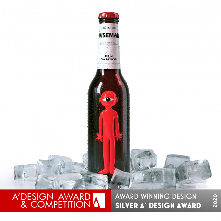 Wiseman Beer Beverage by Wen Liu and Henghong Yang Silver Packaging Design Award Winner 2020 