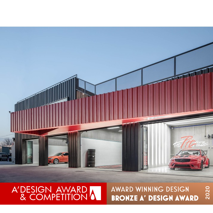 Automotive Social Club Club by Teng Guo and Yan Jiao Bronze Architecture, Building and Structure Design Award Winner 2020 