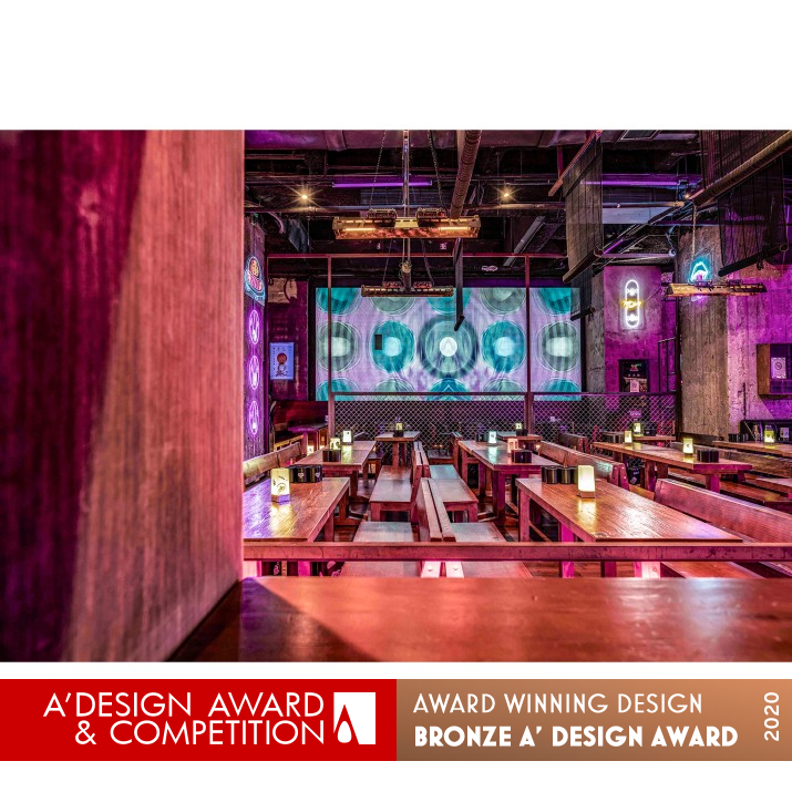 Dbrood Bar by Beck Lyu, Alan Qin and Xinhao Ye Bronze Interior Space and Exhibition Design Award Winner 2020 