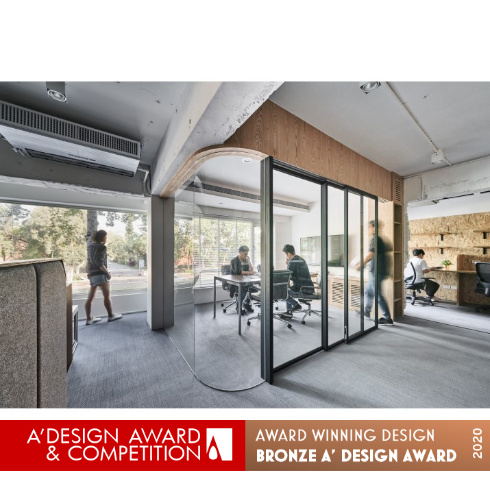 Gentle Messages Office by YU Design Lab Bronze Interior Space and Exhibition Design Award Winner 2020 