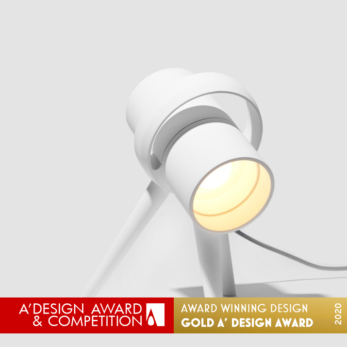 Pluto Task Lamp by Heitor Lobo Campos Golden Lighting Products and Fixtures Design Award Winner 2020 