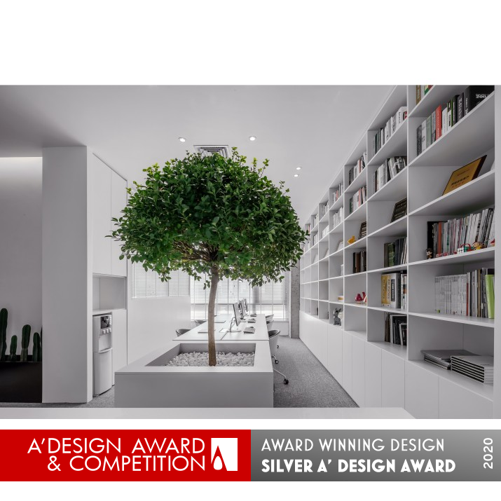 Touch the Sky Office by Yong Zhang Silver Interior Space and Exhibition Design Award Winner 2020 