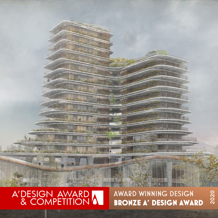 Reinterweaving Cultural Mixed use Social Housing by Lang-Wen Ma and I Chung Hsu Bronze Architecture, Building and Structure Design Award Winner 2020 