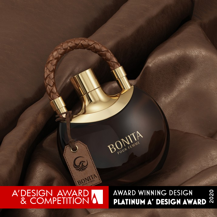 Bonita Pour Femme Perfume Packaging and Structure Design by Vishal Vora Platinum Packaging Design Award Winner 2020 