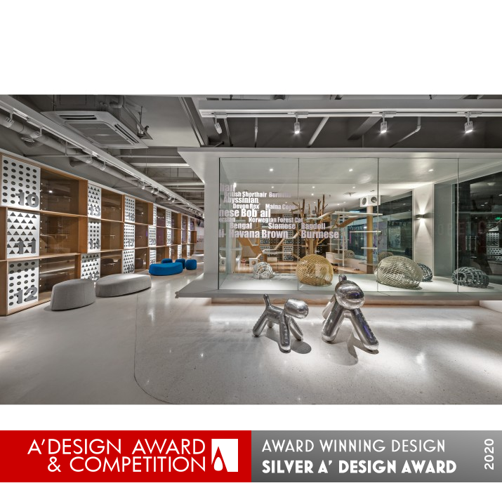 Zero Pet Club by Yijie Chen Silver Interior Space and Exhibition Design Award Winner 2020 