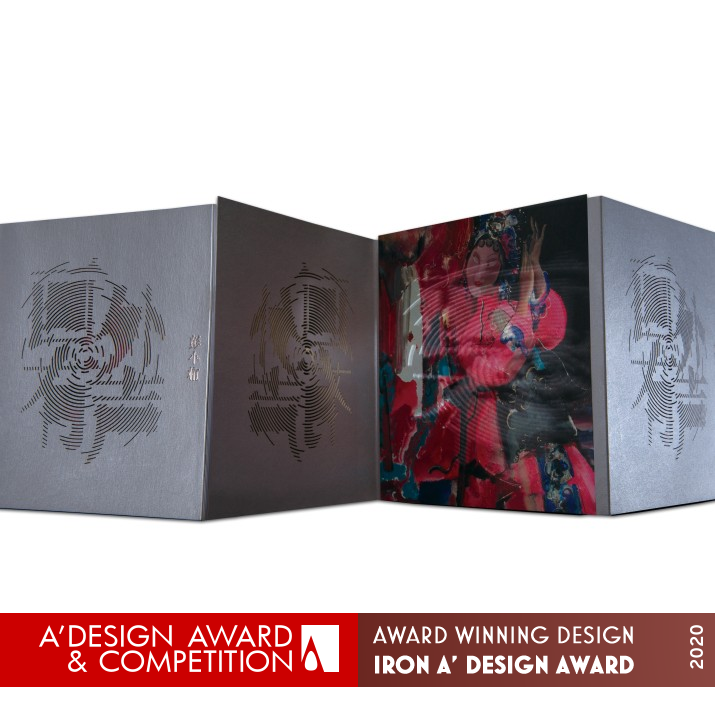 Off Screen Audio Books Design by Weiquan Long Iron Print and Published Media Design Award Winner 2020 