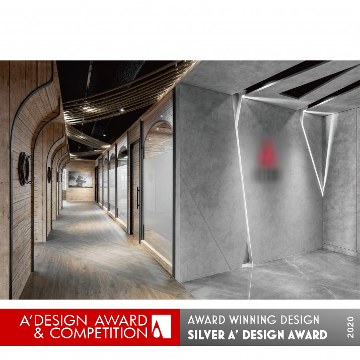 Realm of Transition Office by Leo Lin - Zoom Interior Design Studio Silver Interior Space and Exhibition Design Award Winner 2020 