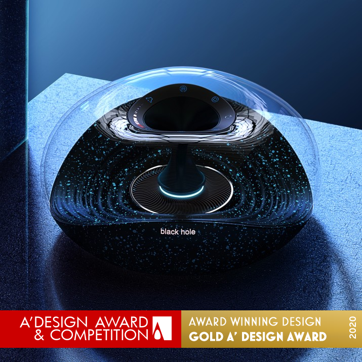 Black Hole Speaker by Arvin Maleki and Ayda Mohseni Golden Digital and Electronic Device Design Award Winner 2020 