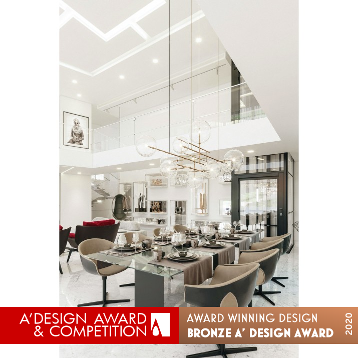 Belas Residence Residencial House by Michelle Reis Bronze Interior Space and Exhibition Design Award Winner 2020 