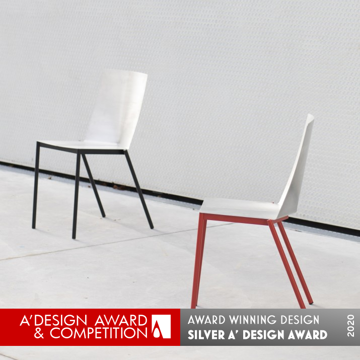 Folded 01 Dinning Chair by Erno Dierckx Silver Furniture Design Award Winner 2020 