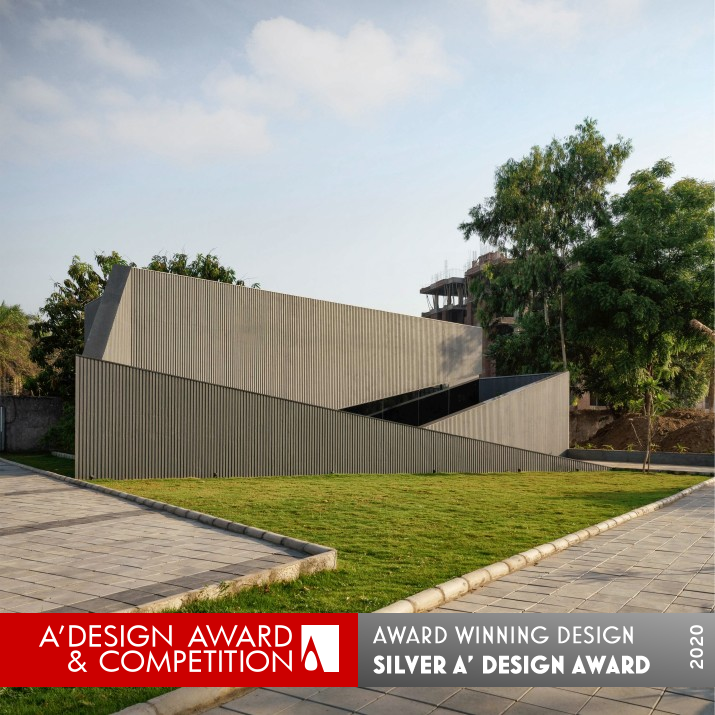 Wrapped Volumes Sales Office by Boney Keriwala and Alak Parmar Silver Architecture, Building and Structure Design Award Winner 2020 