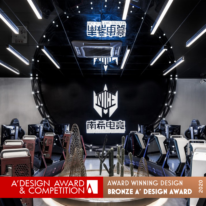 Nice E-Sports Venue by T & P Architectural Design Studio Bronze Interior Space and Exhibition Design Award Winner 2020 