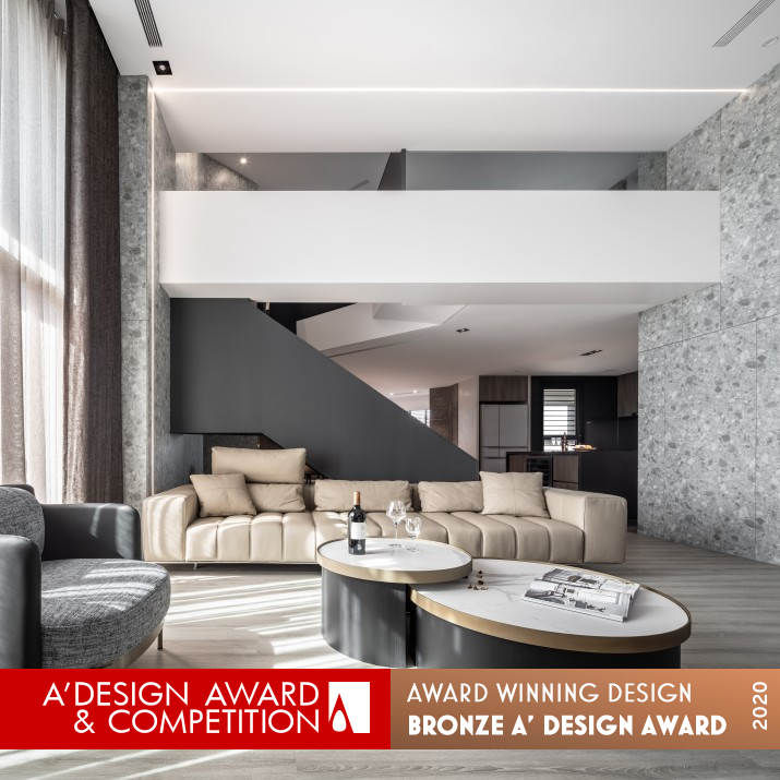 Sunny Poem Residential Apartment by Ting Yan Chen Bronze Interior Space and Exhibition Design Award Winner 2020 