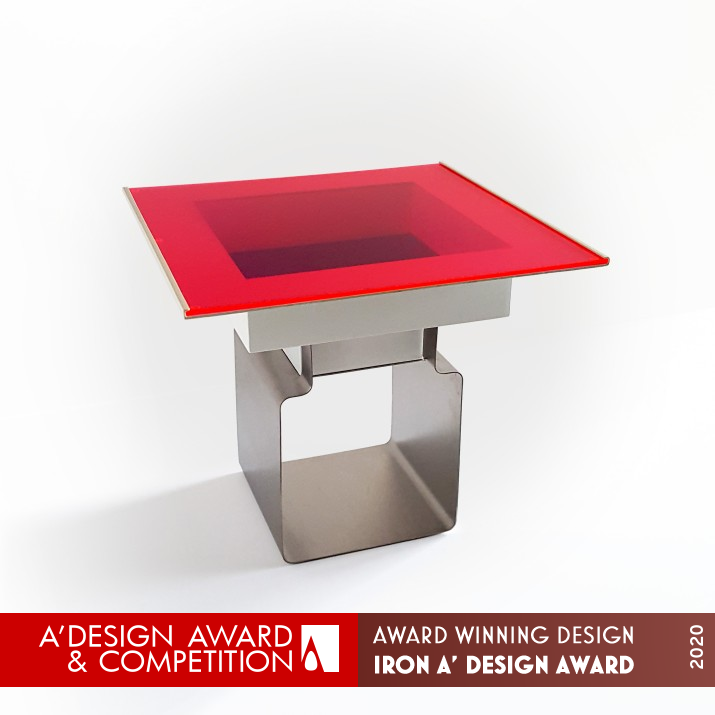 Palette Table by Rita Kettaneh Iron Furniture Design Award Winner 2020 