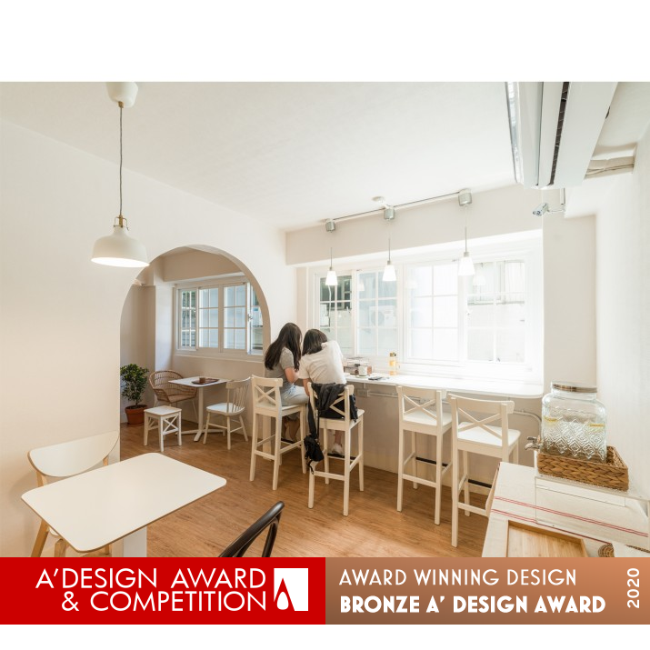 Mumi Cafe Interior Design by Ming Ju Hsieh Bronze Interior Space and Exhibition Design Award Winner 2020 