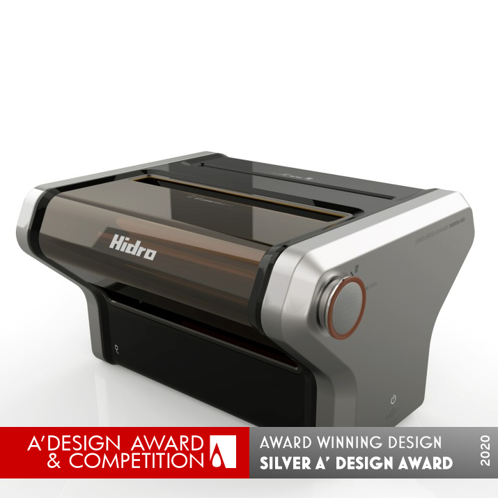 Hidro Mamma Mia Homemade Pasta Machine  by Arbo Design Silver Bakeware, Tableware, Drinkware and Cookware Design Award Winner 2020 