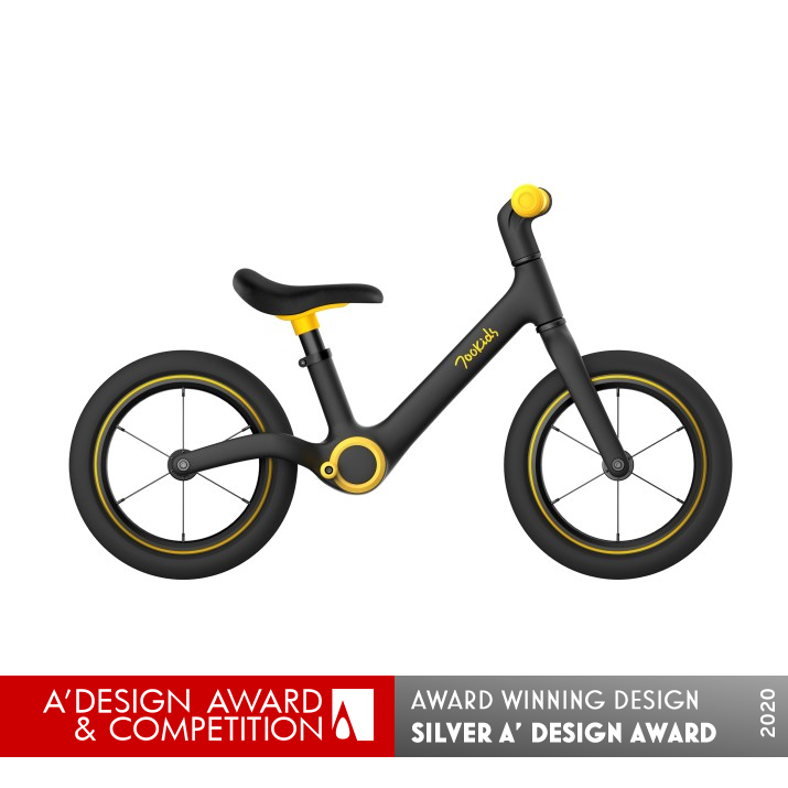 700kids Balance Bike Integrated Molding Bicycle by Johnny  Liu Silver Baby, Kids' and Children's Products Design Award Winner 2020 