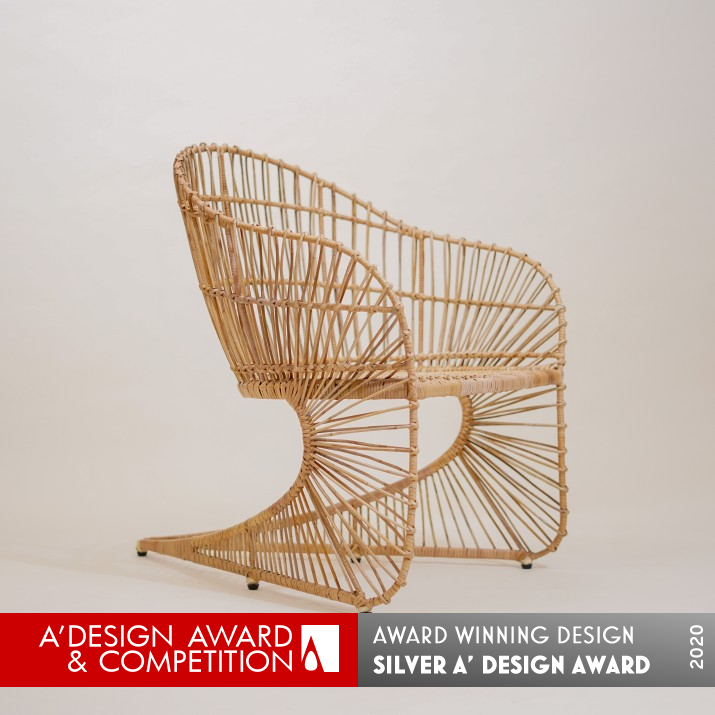 Haleiwa Chair by Melissa Mae Tan Silver Furniture Design Award Winner 2020 