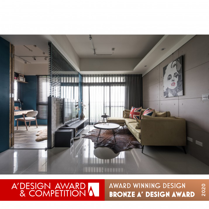 Blue Sky Residential by Yu Ju Lin Bronze Interior Space and Exhibition Design Award Winner 2020 