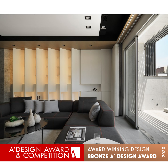 Cozy Essence Residential Townhouse  by Megalith Architects Bronze Interior Space and Exhibition Design Award Winner 2020 