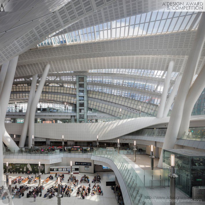 Andrew Bromberg at Aedas - Hong Kong West Kowloon Station High-Speed Rail Terminus