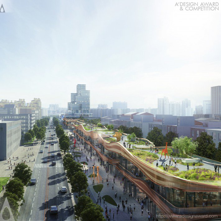 Chengdu Hyperlane Park Retail Architecture by Aedas