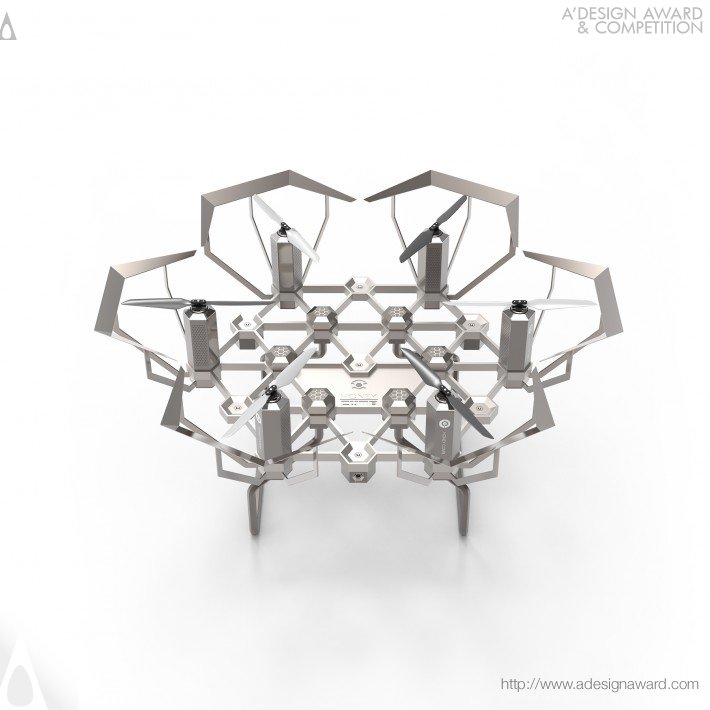 Guangpeng Yue - Honeycomb Modular Multifunctional Drone