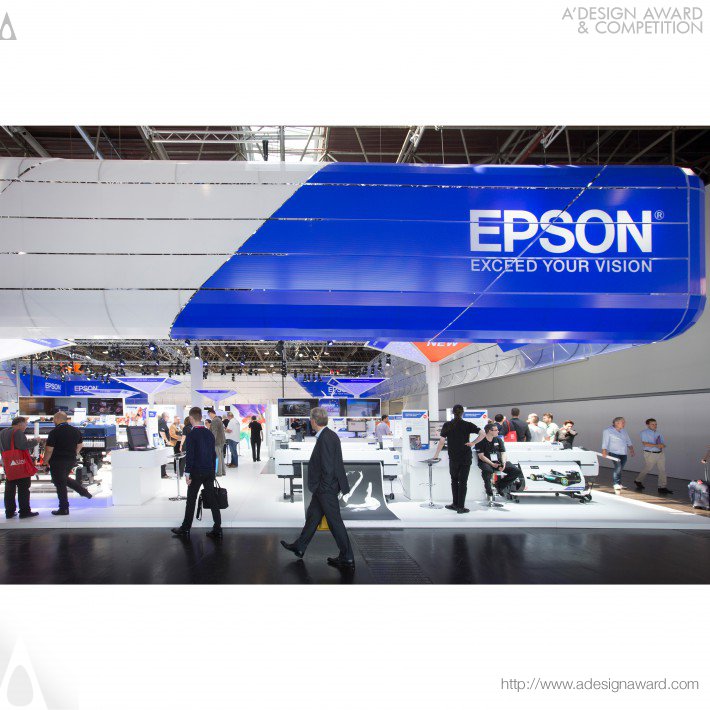 Epson Drupa2016 Exhibition Stand by Ton Wittebol